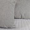 Kit 2 Capas para Almofada em Bouclé Retangular Várias Cores Cor:cinza Claro - 6