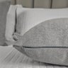 Kit 2 Capas para Almofada em Bouclé Retangular Várias Cores Cor:cinza Claro - 7