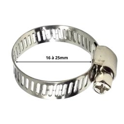Adaptador para Máquina de Lavar Louça + Abraçadeira Aço Inox 1" + Fita Veda Rosca - 4