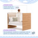 Ver imagem 7 de Quarto de Bebê com Berço com Suporte 100% MDF Life e Cômoda de Bebê 100% MDF 1 Porta 4 Gavetas Life 