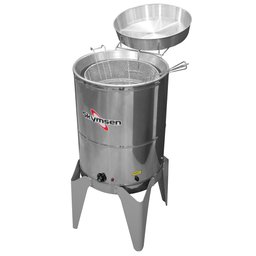 Fritadeira Elétrica FC em aço inox Água e Óleo 24 litros Skymsen 220v - 1