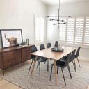 Ver imagem 4 de Kit com 2 Cadeiras Miami com Assento Polipropileno Fratini Preto