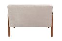 Ver imagem 4 de Conjunto Decorativo Anita Namoradeira + Poltronas Sala, Recepção Bege Claro 080