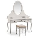 Ver imagem 1 de Penteadeira Love com Banqueta - 1045