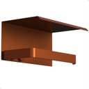 Ver imagem 1 de Suporte Porta Papel Higiênico de Parede Rose Gold Max