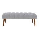 Ver imagem 1 de Recamier Rubi 180x Linho Cinza - Dominic Decor
