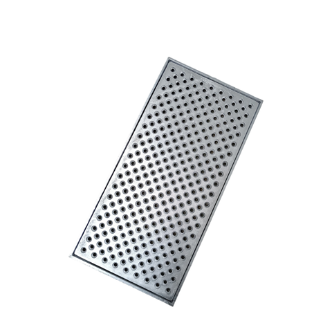 Ralo Anti Escorpião Aluminio Fundido 20cm X 40cm Com Aro