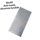 Ver imagem 3 de Ralo Anti Escorpião Aluminio Fundido 20cm X 40cm Com Aro