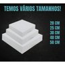 Luminária Plafon Aço e Acrílico Sobrepor Quadrado 20x20 Cm  - Branco Texturizado - 4