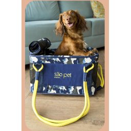 Bolsa Aerial Sao Pet Selva Verde 43x32x24 Cm - 2