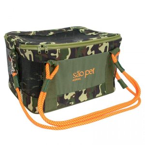 Bolsa Aerial Sao Pet Selva Verde 43x32x24 Cm