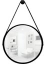 Ver imagem 2 de Espelho Redondo Decorativo Suspenso com Alça 30cm