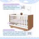 Ver mais imagens de Quarto de Bebê com Berço Mini Cama 100% MDF com Colchão Life e Cômoda 4 Gavetas 1 Porta Fly 100% MDF