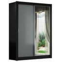 Ver imagem 3 de Guarda-roupa Solteiro Madesa Denver 2 Portas de Correr com Espelho