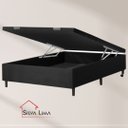 Ver imagem 4 de Base de Cama Box Casal Baú:Preto
