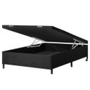 Ver imagem 1 de Base de Cama Box Casal Baú:Preto