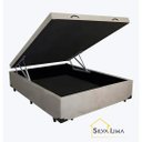 Ver imagem 3 de Base de Cama Box Casal Baú:Preto