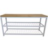 Sapateira Banco Strassis Design Sd-5001-1metro Branca - 4