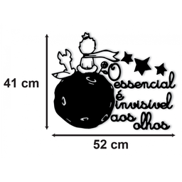Apliques De Parede Conjunto O Pequeno Príncipe Em Mdf 6mm - 2
