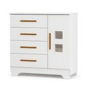 Ver imagem 3 de Quarto de Bebê com Berço Mini Cama 100% MDF com Colchão Life e Cômoda 4 Gavetas 1 Porta Fly 100% MDF
