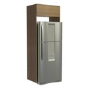 Ver imagem 6 de Porta-Geladeira Madesa Stella 1 Porta Basculante Rustic