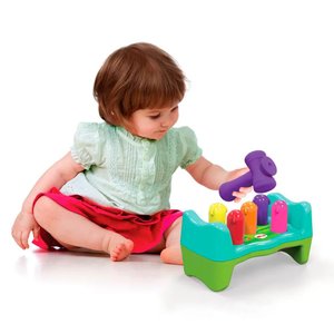 Brinquedo Bate Rebate Minhoquinhas Elka Ref:1172 12 Meses+
