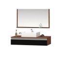 Ver imagem 2 de Conjunto Safira Superior 80 Mdf Gabinete Banheiro com Cuba e Espelheira