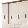 Guarda Roupa Casal San Lorenzo 8 Portas 4 Gavetas Moval - 3