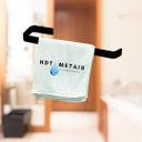 Ver imagem 6 de Kit Acessórios Banheiro Preto Fosco Quadrado 5 Pç