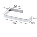 Ver imagem 3 de Kit Acessórios Banheiro Preto Fosco Quadrado 5 Pç