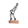 Escultura de Mesa, Jogador Basquete M 15x32cm - 2