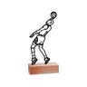 Escultura de Mesa, Jogador Basquete M 15x32cm - 3