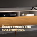 Ver imagem 6 de Rack para Sala Bancada de TV 85 pol 220cm Alissa H01 D’Rossi