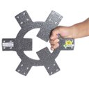 Ver imagem 5 de Suporte Alum. Invisível 40cm C/06 Rodas até 240kg Tech Plant