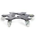 Ver imagem 1 de Suporte Alum. Invisível 40cm C/06 Rodas até 240kg Tech Plant