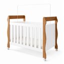 Ver imagem 3 de Quarto de Bebê com Berço Mini Cama 3 em 1 Soninho e Cômoda de Bebê 100% MDF 4 Gavetas Soft Life Marr
