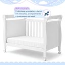 Ver mais imagens de Quarto de Bebê com Berço Mini Cama com Colchão Slim e Cômoda de Bebê 100% MDF 4 Gavetas Soft Life Br