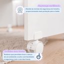 Ver mais imagens de Quarto de Bebê com Mini Berço com Colchão 5 em 1 Ariel e Cômoda de Bebê 100% MDF 4 Gavetas Soft Life