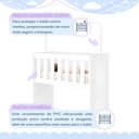 Ver imagem 7 de Quarto de Bebê com Mini Berço com Colchão 5 em 1 Ariel e Cômoda de Bebê 100% MDF 4 Gavetas Soft Life