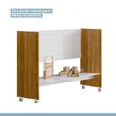 Ver imagem 6 de Quarto de Bebê com Mini Berço com Colchão 5 em 1 Ariel e Cômoda de Bebê 100% MDF 4 Gavetas Soft Life Branco/Madeirado Ypê