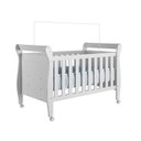 Ver imagem 7 de Quarto de Bebê Berço Mini Cama, Cômoda 1 Porta 4 Gavetas e Roupeiro 3 Portas 2 Gavetas Branco
