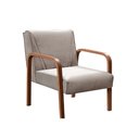 Ver imagem 7 de Conjunto Decorativo Anita Namoradeira + Poltronas Sala, Recepção Cinza Capuccino 250