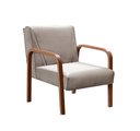 Ver imagem 7 de Conjunto Decorativo Anita Namoradeira + Poltronas Sala, Recepção Cinza Capuccino 250
