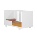 Ver imagem 5 de Quarto de Bebê com Berço Mini Cama com Colchão Life e Cômoda de Bebê 100% MDF 4 Gavetas Soft Life Branco