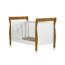 Ver imagem 6 de Quarto de Bebê com Berço Mini Cama com Colchão Slim e Cômoda de Bebê 100% MDF 4 Gavetas Soft Life Branco/Madeirado Ypê