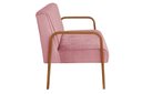 Ver imagem 6 de Conjunto Decorativo Anita Namoradeira + Poltronas Sala, Recepção Rosa 390