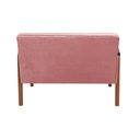 Ver imagem 5 de Conjunto Decorativo Anita Namoradeira + Poltronas Sala, Recepção Rosa 390
