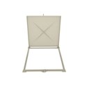 Ver imagem 3 de Tampão Articulado S Rebaixo Passagem Inspeção Bege 60x60cm