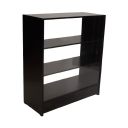 Balcão Expositor com Vidro 100% Mdf Preto - Suprema Móveis - 1