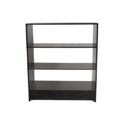 Balcão Expositor com Vidro 100% Mdf Preto - Suprema Móveis - 2